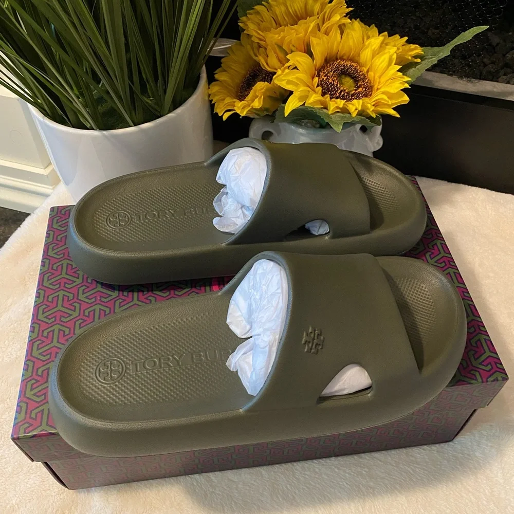 Tory Burch Shower Slide Sandals